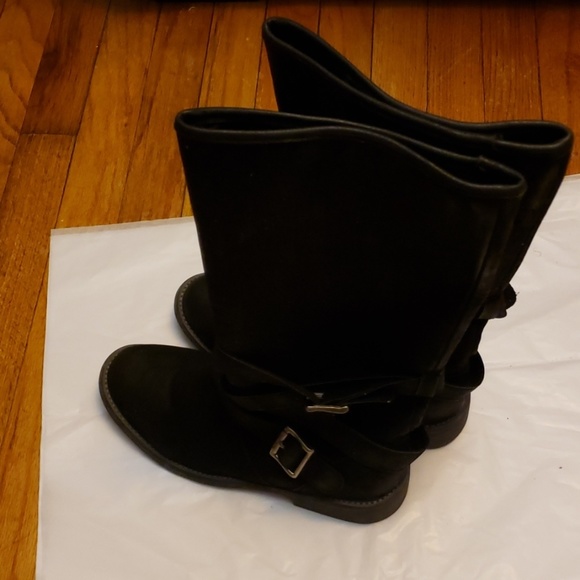 Rocket Dog Black Boots Size 8 M - Picture 2 of 8
